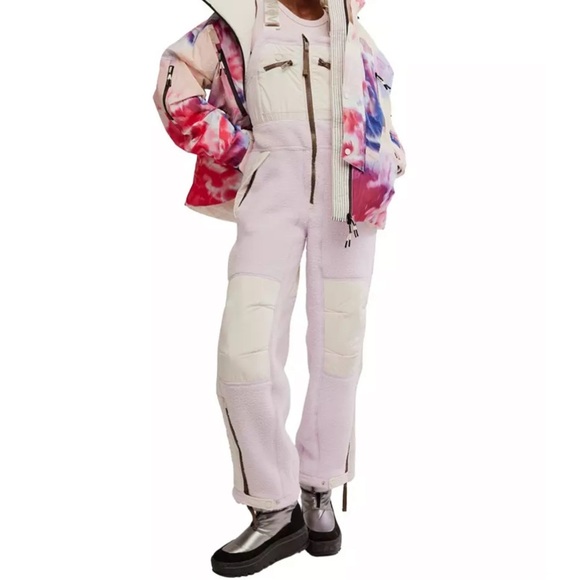 FP Movement Women's Hit The Slopes Overalls Sz Large NWT - Picture 8 of 15